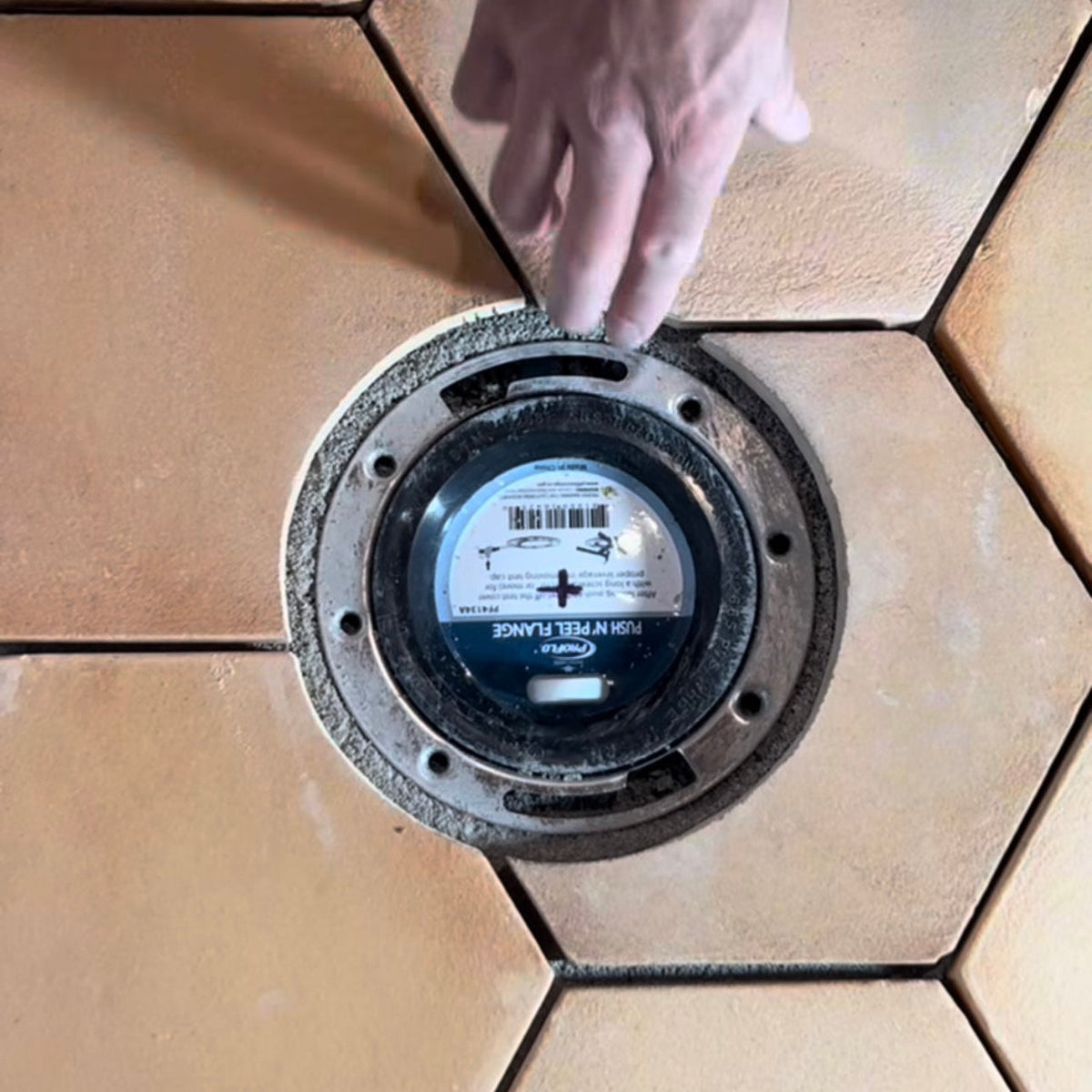 Tile Bullseye™ - Multi-Size Tile Drilling Template & Guide