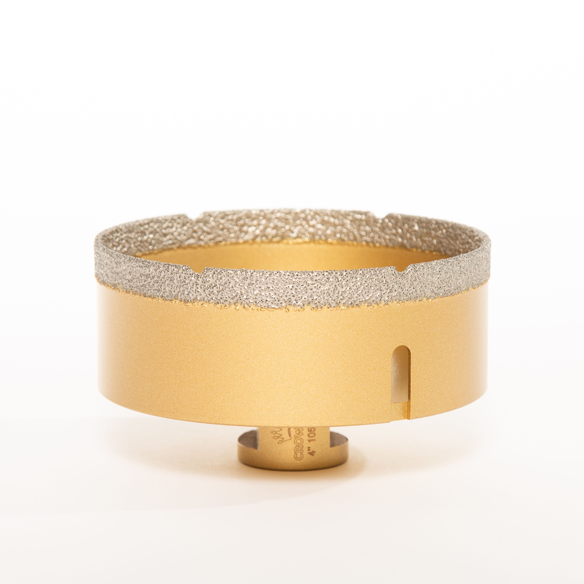 105mm Vacuum-Brazed Diamond Hole Saw "The Rook"  (4 1/8")