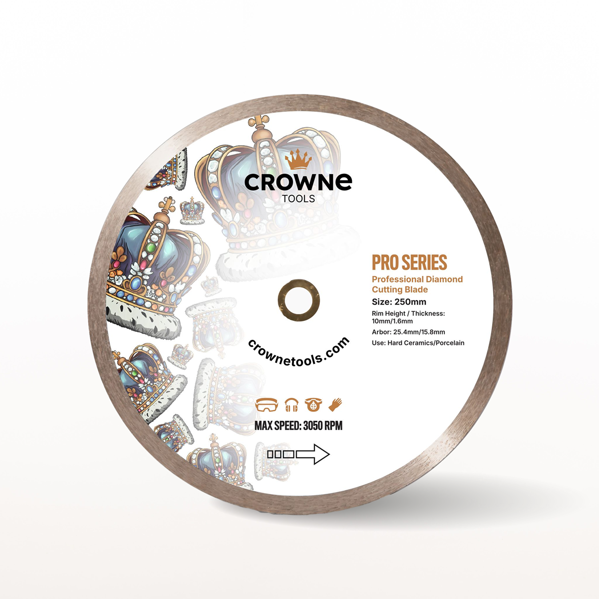 Crowne 10" Pro-Series Wet Saw Blade