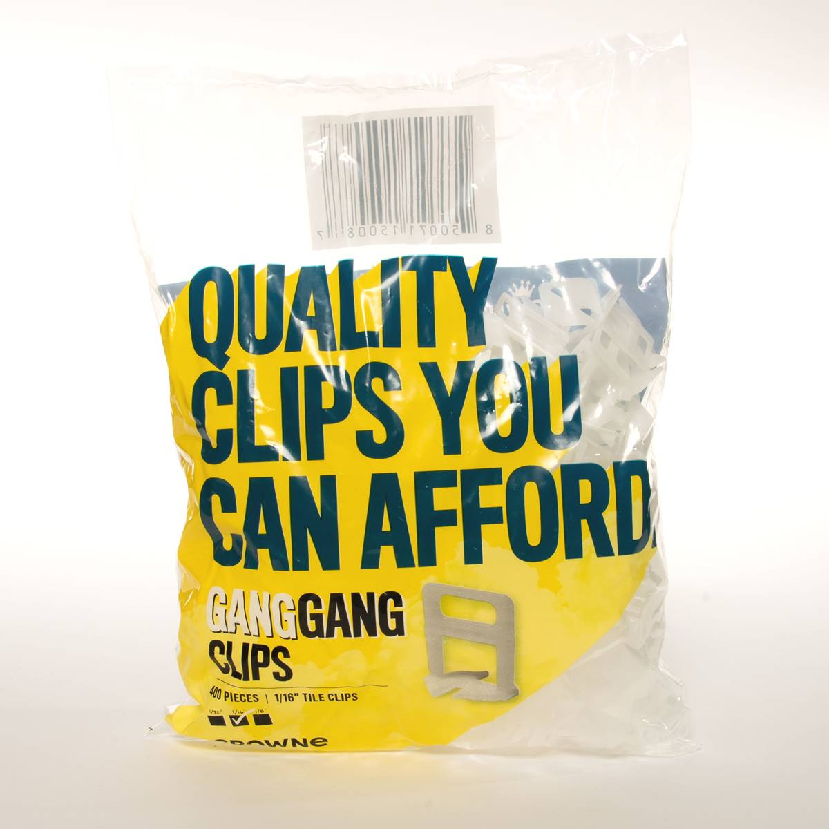 1/16" Crowne Leveling Clips (400 pcs)