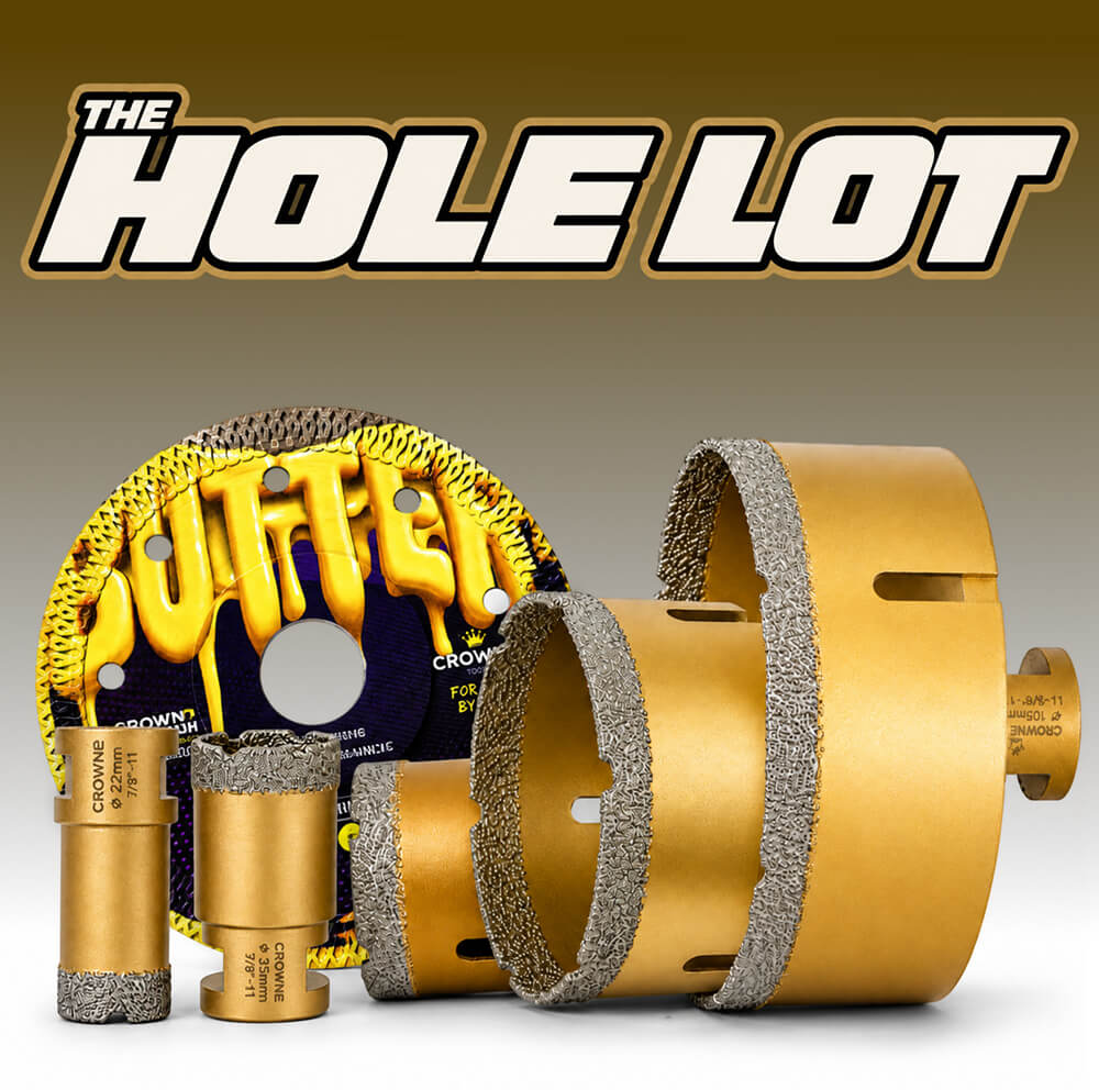 The Hole Lot – Diamond Hole Bit & Blade Bundle